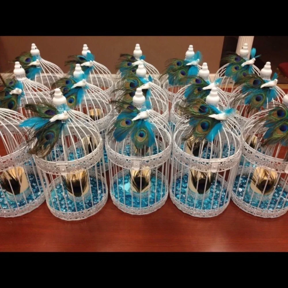 Bird Cage Wedding Centerpiece Hanging Lantern